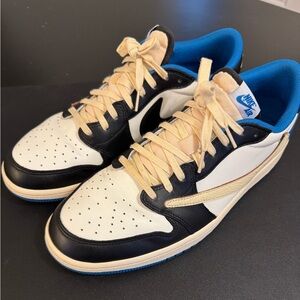 Jordan 1 Low Travis Scott Fragment - Used, Not Authenticated